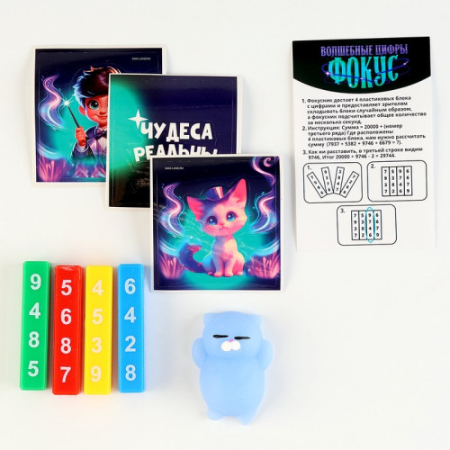 Фокусы «Профи», микс в шоу-боксе Funny toys
