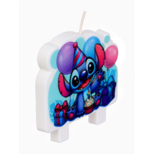 Свеча в торт 8×8 см, Стич Disney