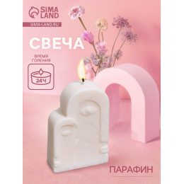 Свеча фигурная формовая «Пикассо», 6.5×3×9.5 см, парафин