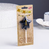 Свеча в торт на шпажке «Воздушный шарик.Звезда», цифра 1, 5.5 см, черная с золотом Страна Карнавалия