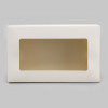 Упаковка для продуктов с окном, белая, 23×14×6 см, 1.9 л UPAK LAND