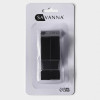 Крючки надверные SAVANNA Black Loft, 2 шт, металл, 5×6,5×1,5 см, цвет чёрный SAVANNA