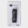 Крючок самоклеющийя SAVANNA Black Loft, планка, металл, 2 крючка, 8×2×2,5 см, цвет чёрный SAVANNA