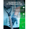 Перчатки рабочие, хб, вязка 10 класс, 5 нитей, размер 9, с ПВХ точками, серые, Greengo Greengo
