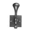 Крючок мебельный CAPPIO ETERNITY, двухрожковый, цвет черный CAPPIO
