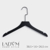 Плечики - вешалка для одежды LaDо́m Black Lotus, 38.5×1.6×26.5 см, длинный крюк, широкие плечики LaDо́m