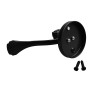 Крючок мебельный CAPPIO GRACE, двухрожковый, цвет графит CAPPIO