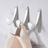 Крючок мебельный CAPPIO CLASSIC, однорожковый, цвет белый CAPPIO