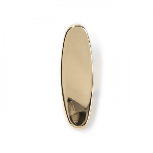 Крючок мебельный CAPPIO PLATE, однорожковый, цвет золото CAPPIO