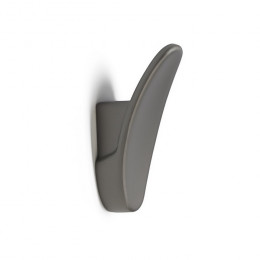Крючок мебельный CAPPIO PLATE, однорожковый, графит