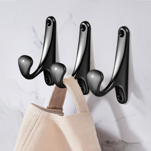 Крючок мебельный CAPPIO CLASSIC, однорожковый, цвет черный CAPPIO