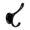 Крючок мебельный CAPPIO UNIQ, двухрожковый, цвет черный CAPPIO
