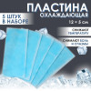 Пластина охлаждающая, набор - 5 шт, 12 × 5 см, цвет синий ONLITOP