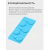 Форма для леденцов Доляна «Улыбка», силикон, 25×9.5 см, 5 ячеек, с палочками, МИКС Доляна