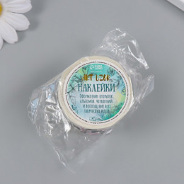 Наклейка бумага «Уточка и коровка», d=2.5 см, 252 шт. в рулоне