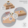 Наклейка бумага «Скульптура и абстракция», d=2.5 см, 252 шт. в рулоне Арт Узор