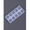 Органайзер для хранения мелочей, 10 ячеек, 13.5×6.5×2 см, прозрачный Арт Узор