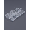 Органайзер для хранения мелочей, 12 ячеек, 13.2×7.5×1.5 см, прозрачный Арт Узор