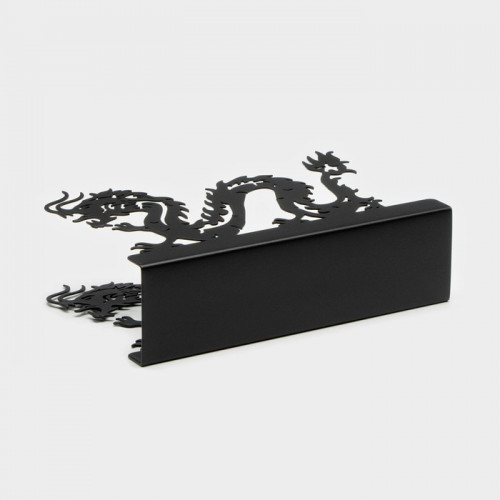 Салфетница Magistro «Дракон», 14×4×9 см, чёрная Magistro