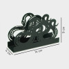 Салфетница Magistro «Змея», 14×4×9 см, зелёная Magistro