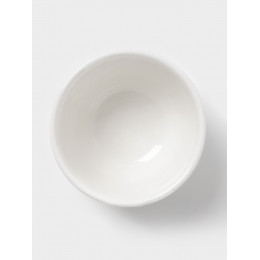 Соусник Доляна White Label, 120 мл, d=7 см, фарфор, белый