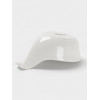 Соусник Доляна White Label, 60 мл, 12×8×6 см, фарфор, белый Доляна
