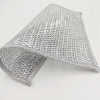 Сетка для мытья посуды узелковая, металлическая, однослойная, 5 шт., 19×19 см (производитель не указан)