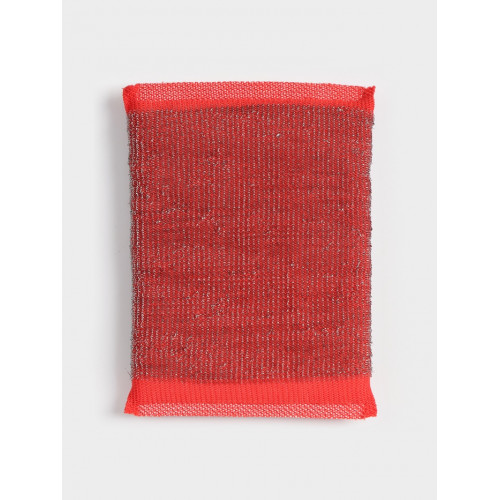 Губка для посуды Доляна, со стальной стружкой, 12×9×1.5 см, МИКС Доляна