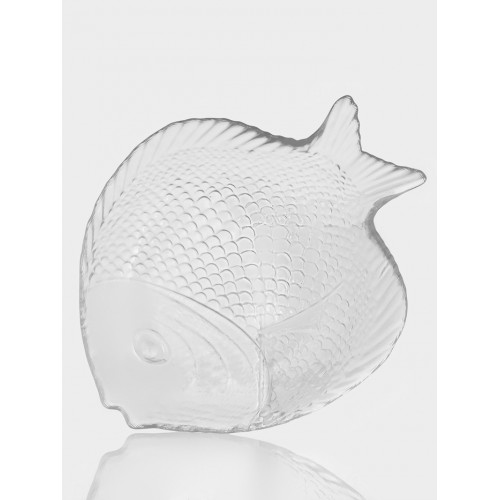 Блюдо Paşabahçe Marine, 19.6×16 см, стекло, прозрачное Paşabahçe