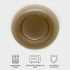 Тарелка обеденная Luminarc Ambiente Eclips, d=25 см, стекло, коричневая Luminarc