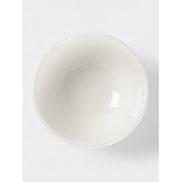 Салатник толстостенный Доляна White Label, 170 мл, d=10 см, фарфор, белый