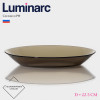 Блюдо Luminarc Ambiante Eclipse, d=22.5 см, овальное, стекло, коричневое Luminarc