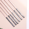 Свечи для торта, 6 штук «Золото», 15 см Страна Карнавалия
