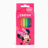 Свечи для торта 6 штук, с цветным пламенем, Минни Маус Disney