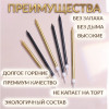 Свечи в торт «Ройс», 6 шт., высокие, 13 см, чёрные и золотые Страна Карнавалия