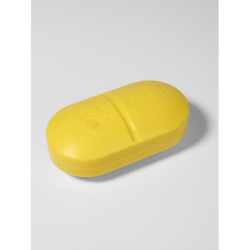 Таблетница Pill Box, 6 секций, 10×5.5×3 см, МИКС ONLITOP