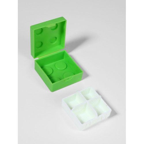 Таблетница «Конструктор», 5.5×5.5 см, 4 секции, МИКС ONLITOP