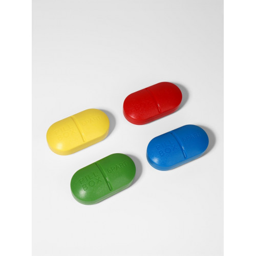 Таблетница Pill Box, 6 секций, 10×5.5×3 см, МИКС ONLITOP