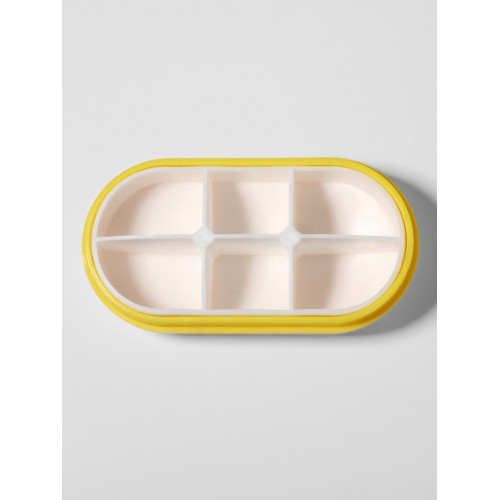 Таблетница Pill Box, 6 секций, 10×5.5×3 см, МИКС ONLITOP
