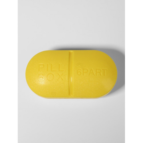 Таблетница Pill Box, 6 секций, 10×5.5×3 см, МИКС ONLITOP