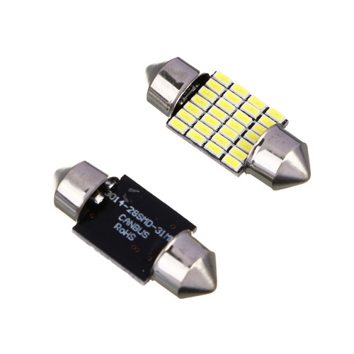 NG Лампа светодиодная T11, Canbus, (28SMD-3014), 31 мм, 12В,белый, 2 шт., блистер NEW GALAXY