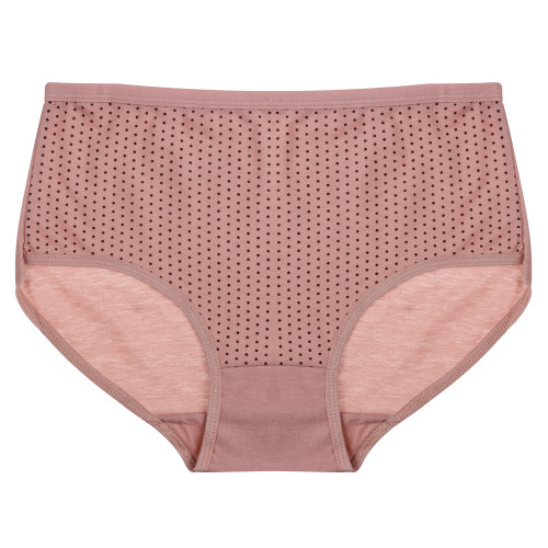 Трусы женские макси с принтом, р.48-50, 95% хлопок, 5% спандекс, Cotton #6001 (производитель не указан)