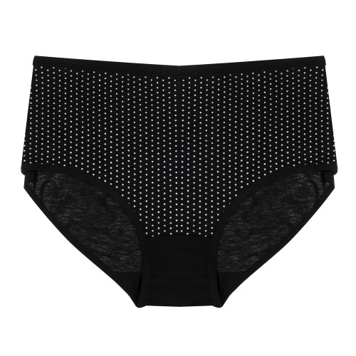 Трусы женские макси с принтом, р.52-54, 95% хлопок, 5% спандекс, Cotton #6001 (производитель не указан)