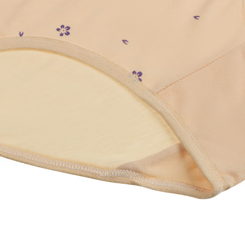 Трусы женские макси с принтом, р.52-54, 95% хлопок, 5% спандекс, Cotton #6001 (производитель не указан)