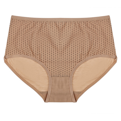 Трусы женские макси с принтом, р.52-54, 95% хлопок, 5% спандекс, Cotton #6001 (производитель не указан)