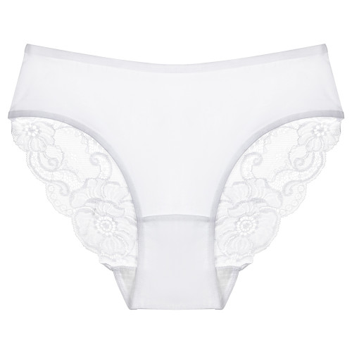 Трусы женские с кружевом, р.50-52, 95% хлопок, 5% спандекс, Cotton #9922 (производитель не указан)