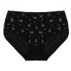 Трусы женские макси с принтом, р.50-52, 95% хлопок, 5% спандекс, Cotton #6001 (производитель не указан)