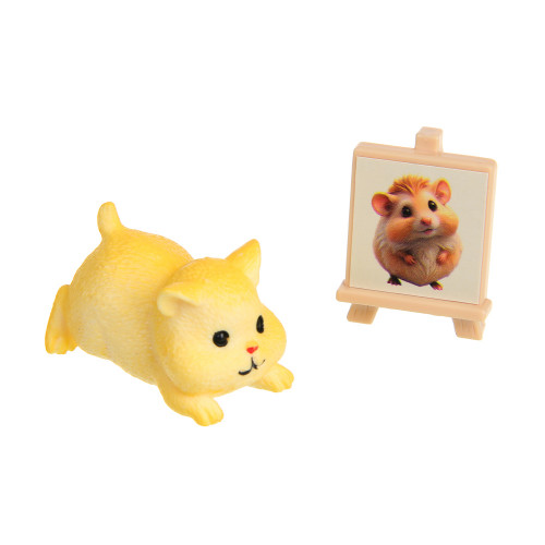 ИГРОЛЕНД Хомяк с аксессуарами, 12,5х4х16,6 см, PP, ABS, 4 дизайна ИГРОЛЕНД