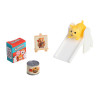 ИГРОЛЕНД Хомяк с аксессуарами, 12,5х4х16,6 см, PP, ABS, 4 дизайна ИГРОЛЕНД