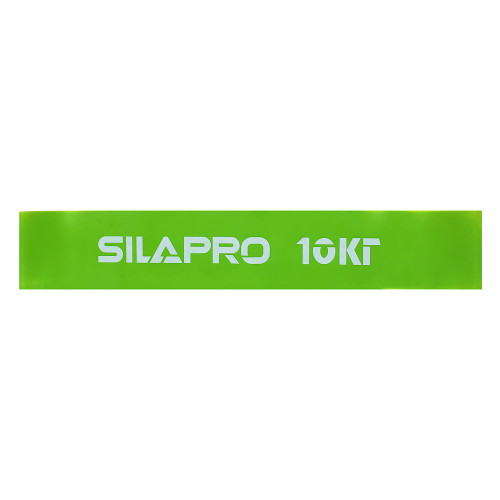 SILAPRO Фитнес-резинка, 30х5х0.05 см, нагрузка 10 кг, латекс SILAPRO